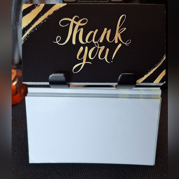 🦋LAST ONE 550ct - 50 Thank You Cards +500Thank You Stickers - Picture 3 of 5